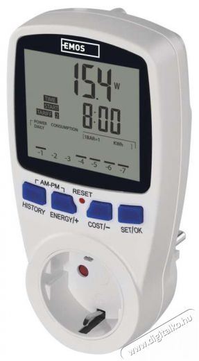 Emos FHT 9999 fogyaszt&aacute;sm&eacute;rő H&aacute;ztart&aacute;s / Otthon / K&uuml;lt&eacute;r - Szersz&aacute;m - Egy&eacute;b szersz&aacute;m - 407704