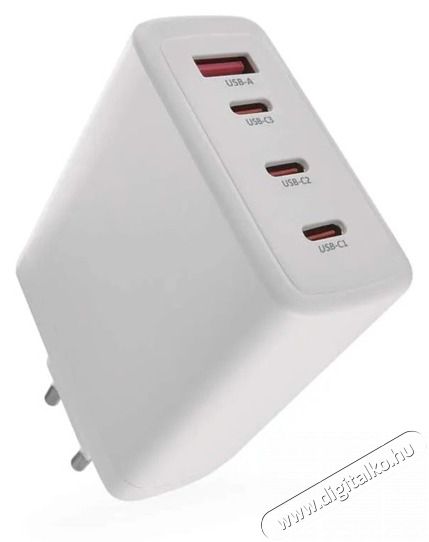 Emos GaN PD 120 W max. univerz&aacute;lis USB t&ouml;ltő Akkuk &eacute;s t&ouml;ltők - Li-ion akkumul&aacute;tor &eacute;s t&ouml;ltő (gy&aacute;ri) - T&ouml;ltő / h&aacute;l&oacute;zati adapter - 506850