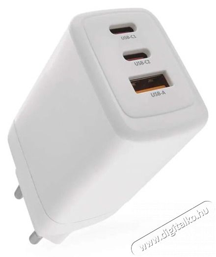 Emos GaN PD 65 W max. univerz&aacute;lis USB t&ouml;ltő Akkuk &eacute;s t&ouml;ltők - Li-ion akkumul&aacute;tor &eacute;s t&ouml;ltő (gy&aacute;ri) - T&ouml;ltő / h&aacute;l&oacute;zati adapter - 506849