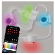 Emos GoSmart 85 cm-es l&aacute;nc, 4 r&eacute;sz, 7 W, RGBIC+CCT, dimmelhető, WiFi LED reflektor Fot&oacute;-Vide&oacute; kieg&eacute;sz&iacute;tők - F&eacute;nyterelő - Reflektor - 507235