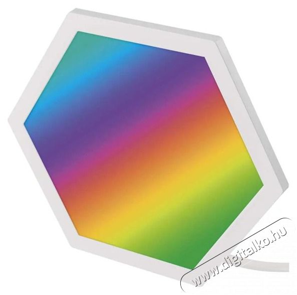 Emos GoSmart Hexagon, kieg&eacute;sz&iacute;tő k&eacute;szlet,3 r&eacute;sz, 1,8 W, RGBIC dimmelhető, WiFi LED l&aacute;mpa Fot&oacute;-Vide&oacute; kieg&eacute;sz&iacute;tők - L&aacute;mpa - LED l&aacute;mpa - 507215