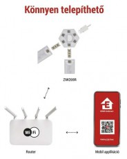 Emos GoSmart Lines fekete, 9 r&eacute;szből &aacute;ll&oacute;, 34 W, RGBIC dimmelhető, WiFi LED l&aacute;mpa Fot&oacute;-Vide&oacute; kieg&eacute;sz&iacute;tők - L&aacute;mpa - LED l&aacute;mpa - 507214