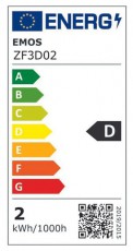 Emos ZF3D02 E14/1,8 W (25 W)/250 lm/meleg feh&eacute;r filament gyertya LED izz&oacute; H&aacute;ztart&aacute;s / Otthon / K&uuml;lt&eacute;r - Vil&aacute;g&iacute;t&aacute;s / elektromoss&aacute;g - E14 foglalat&uacute; izz&oacute; - 507311