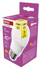 Emos ZQ5E21 classic A60 4W 470lumen E27 LED izz&oacute; H&aacute;ztart&aacute;s / Otthon / K&uuml;lt&eacute;r - Vil&aacute;g&iacute;t&aacute;s / elektromoss&aacute;g - E27 foglalat&uacute; izz&oacute; - 508418