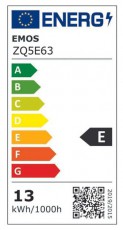 Emos ZQ5E63 A60 E27/13 W (100 W)/1521 lm/term&eacute;szetes feh&eacute;r classic LED izz&oacute; H&aacute;ztart&aacute;s / Otthon / K&uuml;lt&eacute;r - Vil&aacute;g&iacute;t&aacute;s / elektromoss&aacute;g - E27 foglalat&uacute; izz&oacute; - 507841