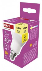 Emos ZQ7E21 E14/4,2 W (40 W)/470 lm/meleg feh&eacute;r classic R50/ LED izz&oacute; H&aacute;ztart&aacute;s / Otthon / K&uuml;lt&eacute;r - Vil&aacute;g&iacute;t&aacute;s / elektromoss&aacute;g - E14 foglalat&uacute; izz&oacute; - 508767