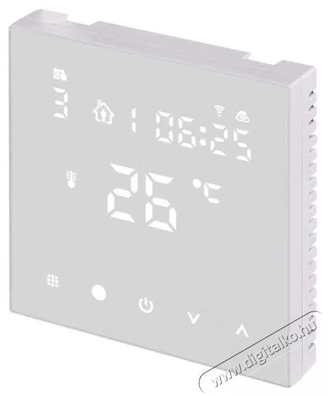 Emos GoSmart P56201UF Digit&aacute;lis szobatermoszt&aacute;t padl&oacute;fűt&eacute;shez WiFi-vel H&aacute;ztart&aacute;s / Otthon / K&uuml;lt&eacute;r - Okos otthon - Termoszt&aacute;t - 508082