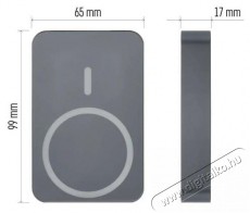 Emos WI 1046, 10 000 mAh, 20 W+Wireless, sz&uuml;rke powerbank Mobil / Kommunik&aacute;ci&oacute; / Smart - Powerbank / K&uuml;lső akkumul&aacute;tor &eacute;s t&ouml;ltő - 513836