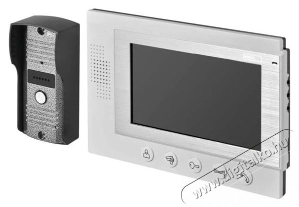 Emos H2017 feh&eacute;r vide&oacute; kaputelefon szett H&aacute;ztart&aacute;s / Otthon / K&uuml;lt&eacute;r - Biztons&aacute;gtechnika - Kieg&eacute;sz&iacute;tő - 514894