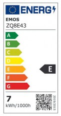 Emos ZQ8E43 classic MR16 7W 800 lm GU10 LED izz&oacute; H&aacute;ztart&aacute;s / Otthon / K&uuml;lt&eacute;r - Vil&aacute;g&iacute;t&aacute;s / elektromoss&aacute;g - GU10 foglalat&uacute; izz&oacute; - 514863