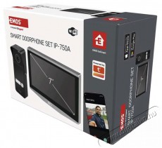 Emos GoSmart IP-750A otthoni videotelefon-k&eacute;szlet Wi-Fi-vel H&aacute;ztart&aacute;s / Otthon / K&uuml;lt&eacute;r - Lak&aacute;sfelszerel&eacute;s - Csengő - 519376