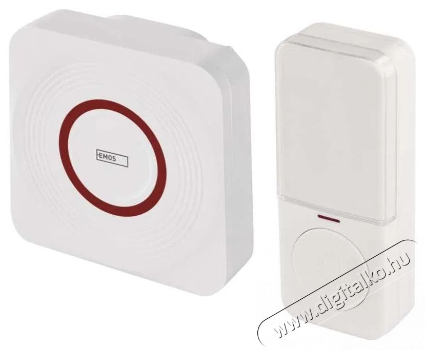 Emos GoSmart P5735WS Otthoni vezet&eacute;k n&eacute;lk&uuml;li csengő WiFi-vel H&aacute;ztart&aacute;s / Otthon / K&uuml;lt&eacute;r - Lak&aacute;sfelszerel&eacute;s - Csengő - 519379