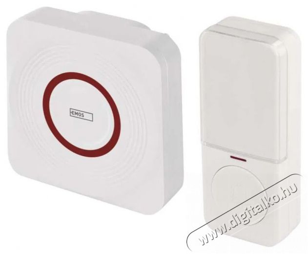 Emos GoSmart P5735WS Otthoni vezet&eacute;k n&eacute;lk&uuml;li csengő WiFi-vel H&aacute;ztart&aacute;s / Otthon / K&uuml;lt&eacute;r - Lak&aacute;sfelszerel&eacute;s - Csengő - 519379