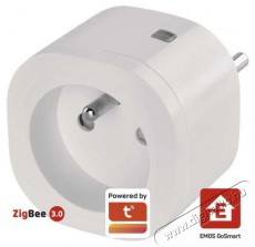 Emos GoSmart Zigbee IP-3009S, időz&iacute;tővel okos konnektor H&aacute;ztart&aacute;s / Otthon / K&uuml;lt&eacute;r - Okos otthon - Okos konnektor - 522529