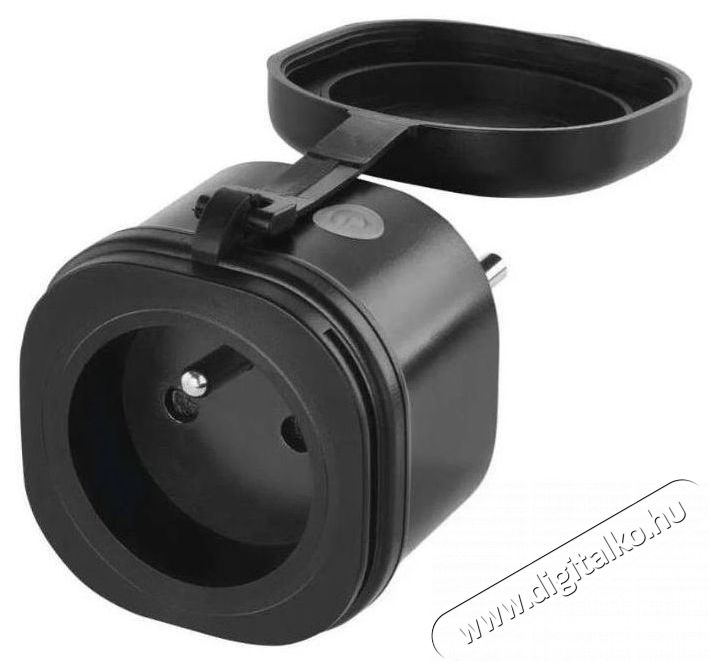 Emos GoSmart Zigbee k&uuml;lt&eacute;ri IP44 IP-3008F IP-3008F időz&iacute;tővel H&aacute;ztart&aacute;s / Otthon / K&uuml;lt&eacute;r - Okos otthon - Okos konnektor - 522531