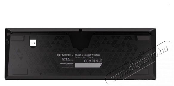 ENDORFY Thock Compact W. KailhB. Brown Switch billentyűzet Tv kieg&eacute;sz&iacute;tők - T&aacute;vvez&eacute;rlő - Wireless billentyűzet - 457317