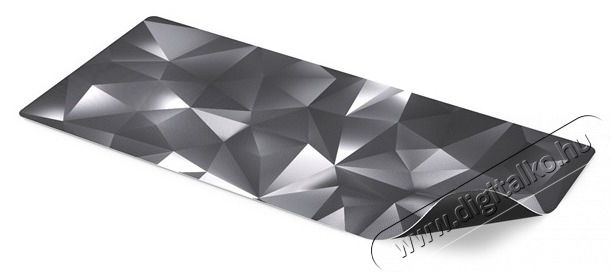 ENDORFY Crystal Black XL (400x900x3 mm, cs&uacute;sz&aacute;sg&aacute;tl&oacute;, mint&aacute;s) fekete eg&eacute;rpad Iroda &eacute;s sz&aacute;m&iacute;t&aacute;stechnika - Eg&eacute;r - Eg&eacute;rpad - 506934