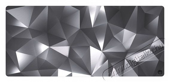 ENDORFY Crystal Black XL (400x900x3 mm, cs&uacute;sz&aacute;sg&aacute;tl&oacute;, mint&aacute;s) fekete eg&eacute;rpad Iroda &eacute;s sz&aacute;m&iacute;t&aacute;stechnika - Eg&eacute;r - Eg&eacute;rpad - 506934