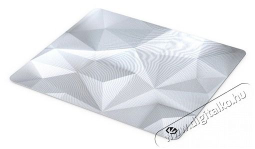 ENDORFY Crystal Onyx White L (400x450x3 mm, cs&uacute;sz&aacute;sg&aacute;tl&oacute;, mint&aacute;s) feh&eacute;r eg&eacute;rpad Iroda &eacute;s sz&aacute;m&iacute;t&aacute;stechnika - Eg&eacute;r - Eg&eacute;rpad - 506935