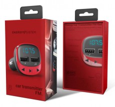 Energy Sistem EN 448258 FM transzmitter - piros Aut&oacute;hifi / Aut&oacute; felszerel&eacute;s - FM transzmitter / modul&aacute;tor - 367515