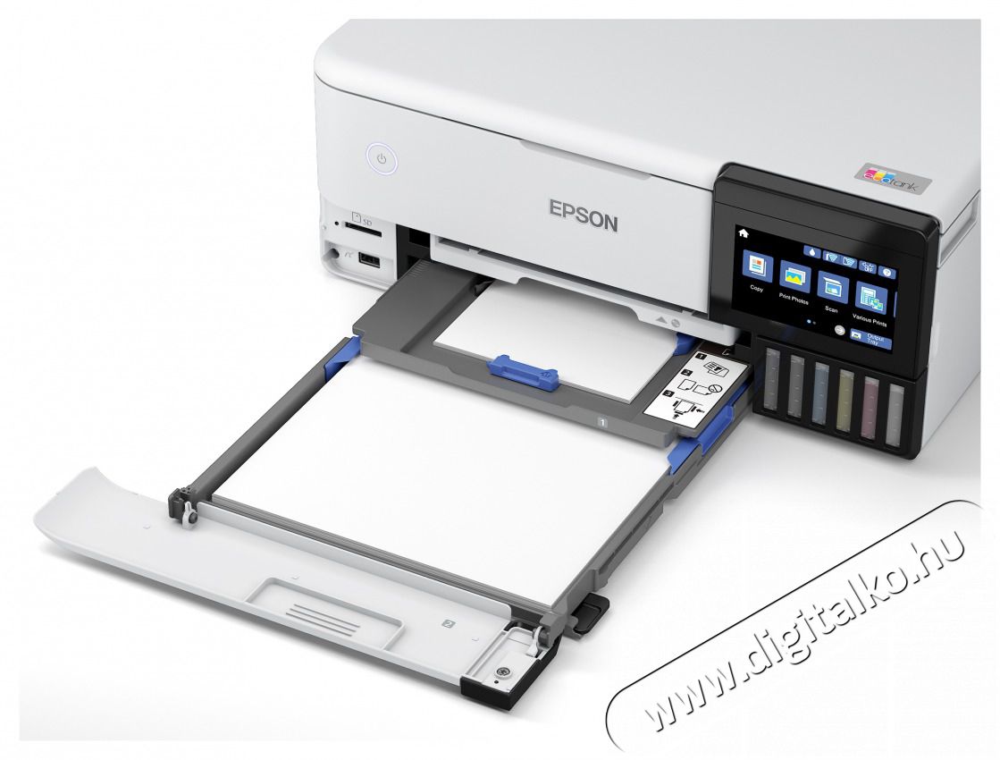 Epson EcoTank L8160 Sz&iacute;nes tintasugaras multifunkci&oacute;s fot&oacute;nyomtat&oacute; Iroda &eacute;s sz&aacute;m&iacute;t&aacute;stechnika - Nyomtat&oacute; - Tintasugaras / fot&oacute;nyomtat&oacute; - 395129