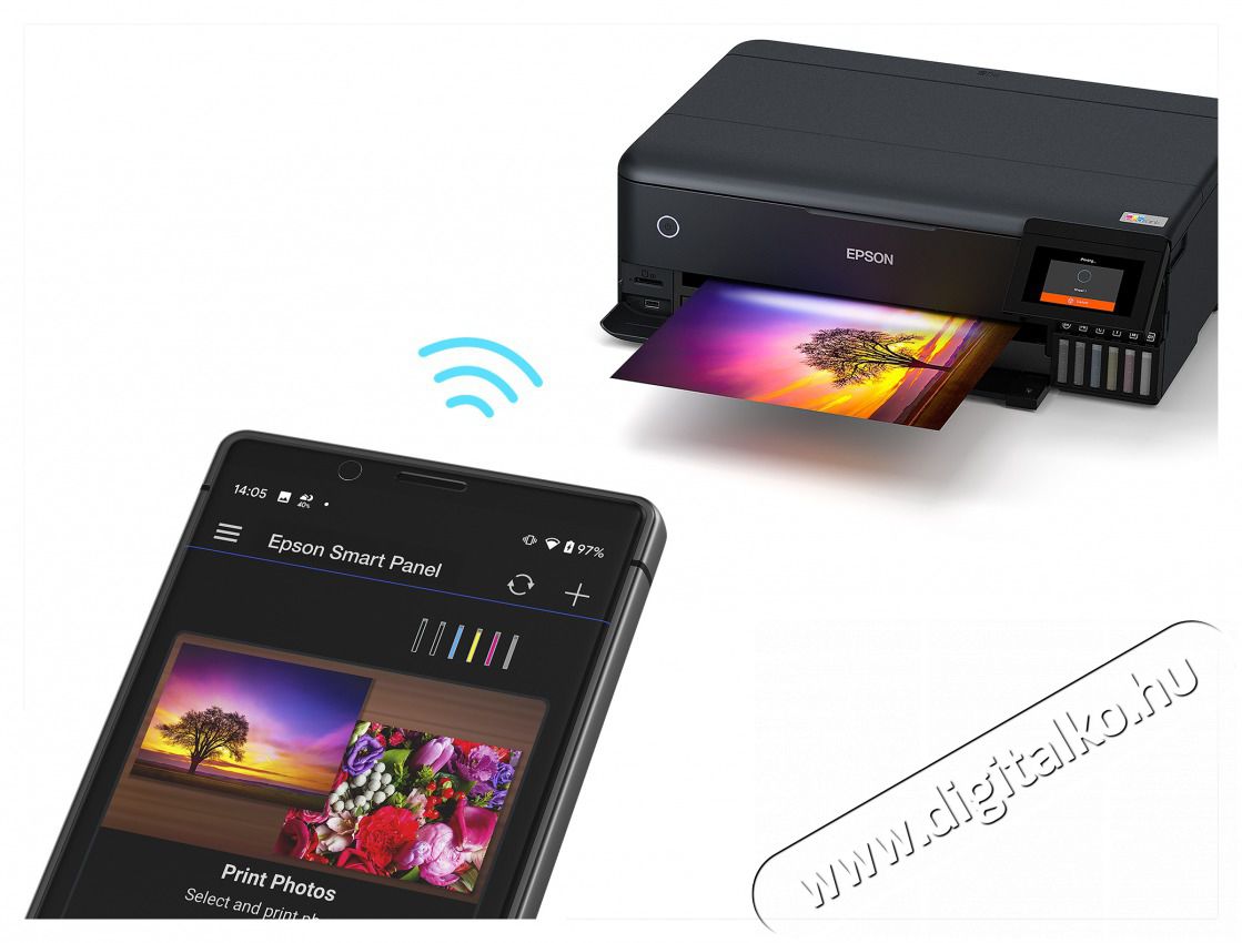 Epson EcoTank L8180 A3+ Sz&iacute;nes tintasugaras multifunkci&oacute;s fot&oacute;nyomtat&oacute; Iroda &eacute;s sz&aacute;m&iacute;t&aacute;stechnika - Nyomtat&oacute; - Tintasugaras / fot&oacute;nyomtat&oacute; - 395130
