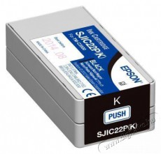Epson S020601 SJIC22P(K) Fekete patron C3500 Iroda &eacute;s sz&aacute;m&iacute;t&aacute;stechnika - C&iacute;mkenyomtat&oacute; - Kieg&eacute;sz&iacute;tő - 401880