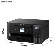 Epson EcoTank L6260 színes tintasugaras multifunkciós nyomtató Iroda és számítástechnika - Nyomtató - Tintasugaras / fotónyomtató - 444311