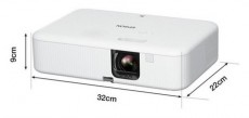 Epson CO-FH02 3LCD 3000L 12000 &oacute;ra Full HD h&aacute;zimozi projektor Telev&iacute;zi&oacute;k - Kivet&iacute;tő - Kivet&iacute;tő - 456320