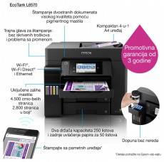 Epson EcoTank L6570 sz&iacute;nes tintasugaras multifunkci&oacute;s nyomtat&oacute; Iroda &eacute;s sz&aacute;m&iacute;t&aacute;stechnika - Nyomtat&oacute; - Tintasugaras / fot&oacute;nyomtat&oacute; - 456151