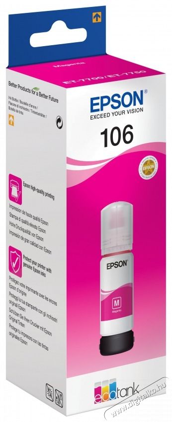 Epson T00R3 70ml magenta tintapatron Iroda &eacute;s sz&aacute;m&iacute;t&aacute;stechnika - Nyomtat&oacute; - Kieg&eacute;sz&iacute;tő - 461424