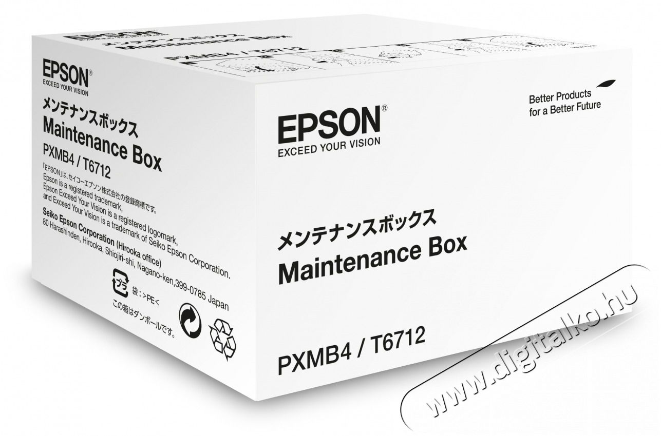 Epson T6712 Maintenance Box toner Iroda &eacute;s sz&aacute;m&iacute;t&aacute;stechnika - Nyomtat&oacute; - Tintasugaras / fot&oacute;nyomtat&oacute; - 460728