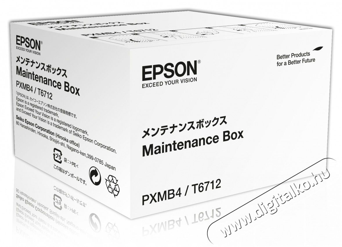 Epson T6712 Maintenance Box toner Iroda &eacute;s sz&aacute;m&iacute;t&aacute;stechnika - Nyomtat&oacute; - Tintasugaras / fot&oacute;nyomtat&oacute; - 460728