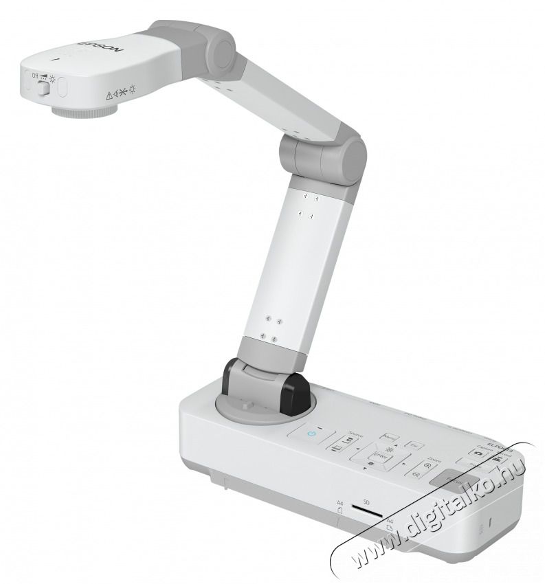 Epson Dokumentum kamera ELP DC13, projektorokhoz, 16x digit&aacute;lis zoom Fot&oacute;-Vide&oacute; kieg&eacute;sz&iacute;tők - L&aacute;mpa - LED l&aacute;mpa - 480164
