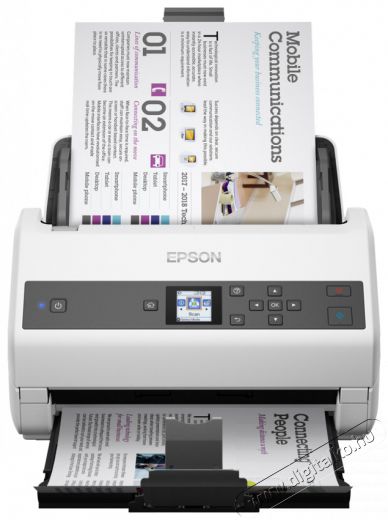 Epson Docuscanner - WorkForce DS-870 (A4, 600 DPI, 65 lap/perc, USB, ADF, duplex) Iroda &eacute;s sz&aacute;m&iacute;t&aacute;stechnika - Digitaliz&aacute;l&oacute; eszk&ouml;z - Szkenner - 487114