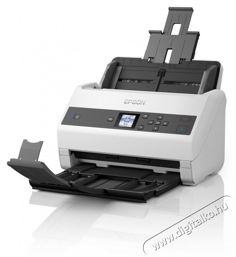 Epson Docuscanner - WorkForce DS-970 (A4, 600 DPI, 85 lap/perc, USB, ADF, duplex) Iroda &eacute;s sz&aacute;m&iacute;t&aacute;stechnika - Digitaliz&aacute;l&oacute; eszk&ouml;z - Szkenner - 487115