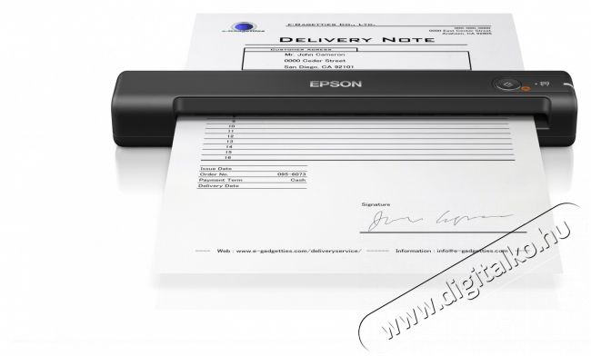 Epson Docuscanner - WorkForce ES-50 (A4, 600 DPI, 5.5 lap/perc, USB) Iroda &eacute;s sz&aacute;m&iacute;t&aacute;stechnika - Digitaliz&aacute;l&oacute; eszk&ouml;z - Szkenner - 487394