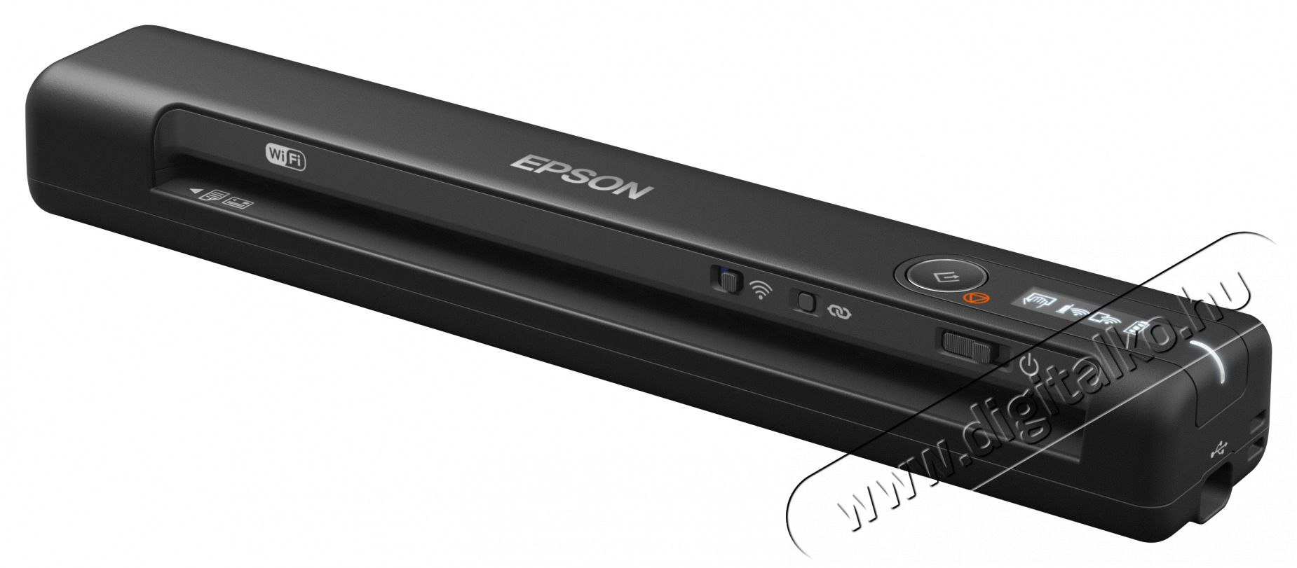 Epson Docuscanner - WorkForce ES-60W (A4, 600 DPI, 4 lap/perc, USB/WiFi) Iroda &eacute;s sz&aacute;m&iacute;t&aacute;stechnika - Digitaliz&aacute;l&oacute; eszk&ouml;z - Szkenner - 487395
