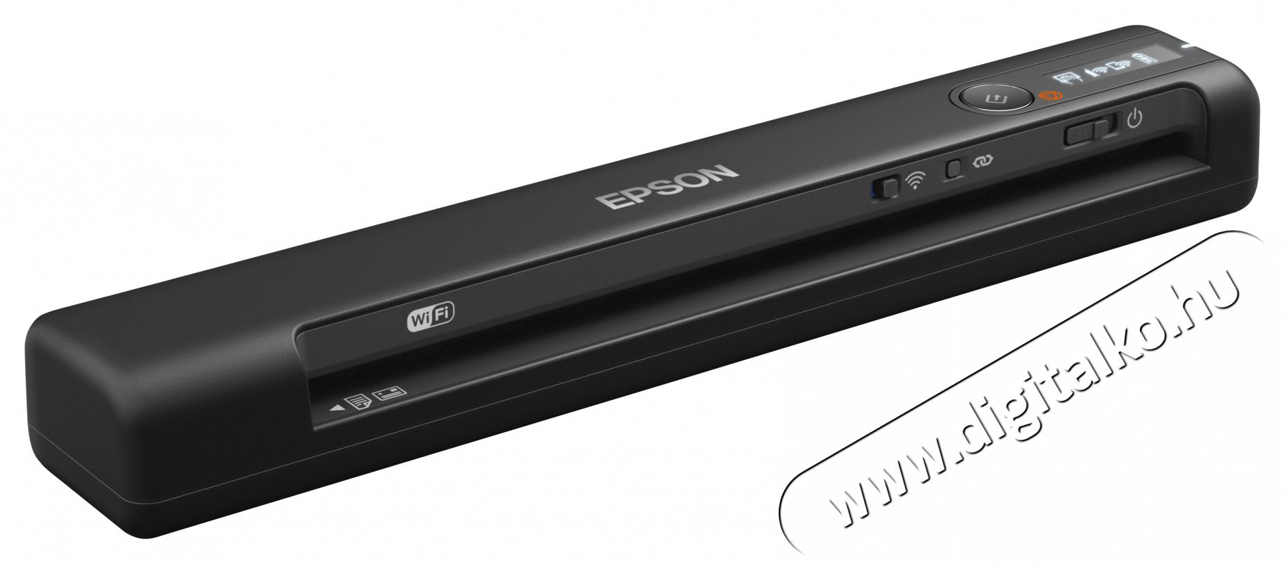 Epson Docuscanner - WorkForce ES-60W (A4, 600 DPI, 4 lap/perc, USB/WiFi) Iroda &eacute;s sz&aacute;m&iacute;t&aacute;stechnika - Digitaliz&aacute;l&oacute; eszk&ouml;z - Szkenner - 487395