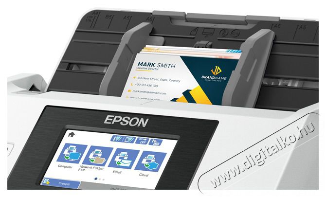 Epson Docuscanner - WorkForce DS-790WN (A4, 600 DPI, 90 lap/perc, USB/LAN/WiFi, ADF, duplex) Iroda &eacute;s sz&aacute;m&iacute;t&aacute;stechnika - Digitaliz&aacute;l&oacute; eszk&ouml;z - Szkenner - 492596