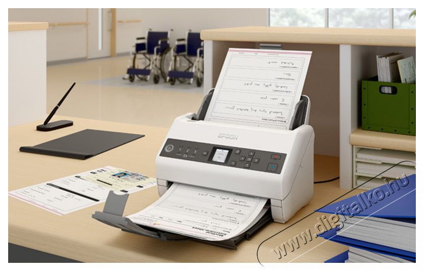 Epson H&aacute;l&oacute;zati &uuml;zleti szkenner - WorkForce DS-730N (A4, 600 DPI, 40 lap/perc, USB/LAN) Iroda &eacute;s sz&aacute;m&iacute;t&aacute;stechnika - Digitaliz&aacute;l&oacute; eszk&ouml;z - Szkenner - 492595