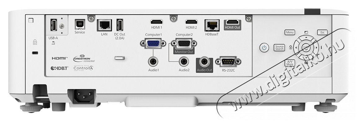 Epson Projektor - EB-L530U (3LCD, 1920x1200 (WUXGA), 16:10, 5200 AL, 2 500 000:1, HDMI/USB/RJ-45/VGA/WiFi) Telev&iacute;zi&oacute;k - Kivet&iacute;tő - Kivet&iacute;tő - 493223