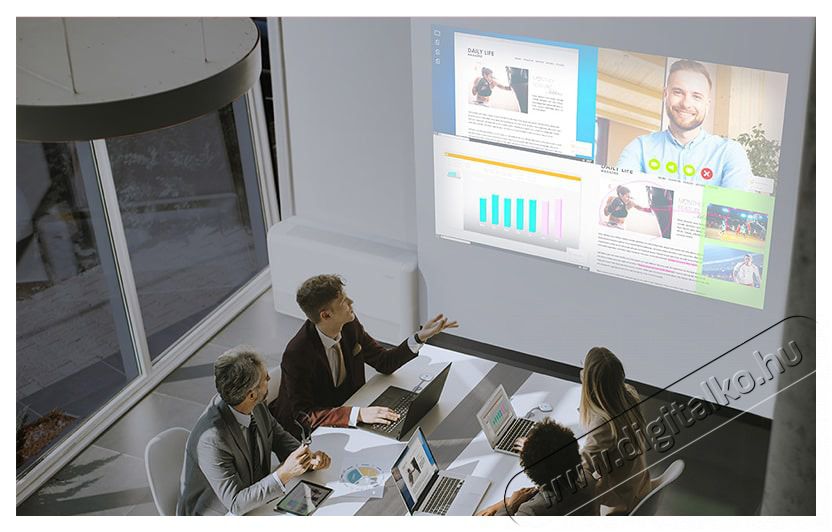 Epson Projektor - EB-L530U (3LCD, 1920x1200 (WUXGA), 16:10, 5200 AL, 2 500 000:1, HDMI/USB/RJ-45/VGA/WiFi) Telev&iacute;zi&oacute;k - Kivet&iacute;tő - Kivet&iacute;tő - 493223