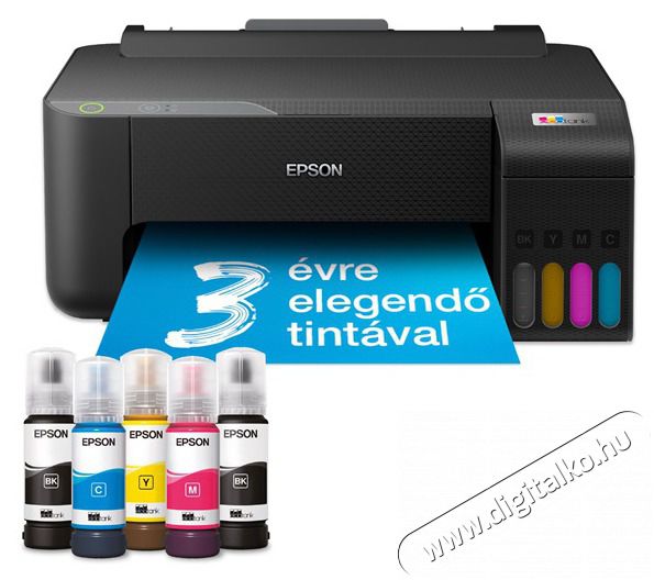 Epson EcoTank L1230 sz&iacute;nes tintasugaras nyomtat&oacute; Iroda &eacute;s sz&aacute;m&iacute;t&aacute;stechnika - Nyomtat&oacute; - Tintasugaras / fot&oacute;nyomtat&oacute; - 516236