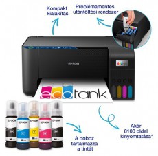 Epson EcoTank L3271 sz&iacute;nes multifunkci&oacute;s tintasugaras nyomtat&oacute; Iroda &eacute;s sz&aacute;m&iacute;t&aacute;stechnika - Nyomtat&oacute; - Tintasugaras / fot&oacute;nyomtat&oacute; - 516265
