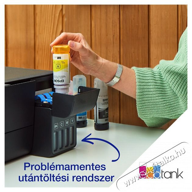 Epson EcoTank L3280 sz&iacute;nes multifunkci&oacute;s tintasugaras nyomtat&oacute; Iroda &eacute;s sz&aacute;m&iacute;t&aacute;stechnika - Nyomtat&oacute; - Multifunkci&oacute;s (tintasugaras) - 516233