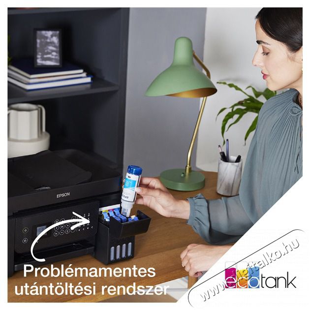 Epson Ecotank L5310 A4 MFP ADF Ethernet/WIFI sz&iacute;nes multifunkci&oacute;s tintasugaras nyomtat&oacute; Iroda &eacute;s sz&aacute;m&iacute;t&aacute;stechnika - Nyomtat&oacute; - Multifunkci&oacute;s (tintasugaras) - 516235
