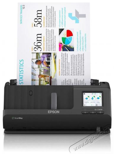 Epson ES-C380W Szkenner Iroda &eacute;s sz&aacute;m&iacute;t&aacute;stechnika - Digitaliz&aacute;l&oacute; eszk&ouml;z - Szkenner - 530540