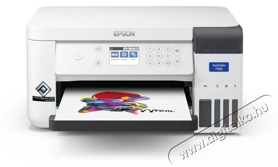 Epson Szublim&aacute;ci&oacute;s nyomtat&oacute; A4 Epson SureColor SC-F100 Iroda &eacute;s sz&aacute;m&iacute;t&aacute;stechnika - Nyomtat&oacute; - Tintasugaras / fot&oacute;nyomtat&oacute; - 532545