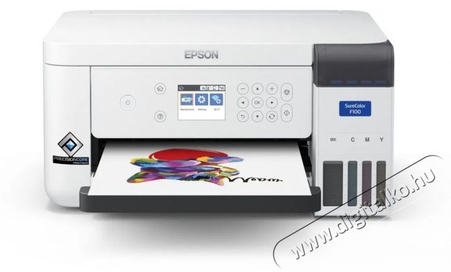 Epson Szublim&aacute;ci&oacute;s nyomtat&oacute; A4 Epson SureColor SC-F100 Iroda &eacute;s sz&aacute;m&iacute;t&aacute;stechnika - Nyomtat&oacute; - Tintasugaras / fot&oacute;nyomtat&oacute; - 532545
